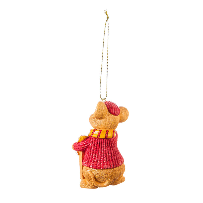 Kansas City Chiefs, Holiday Mouse Ornament,3ot3815mou