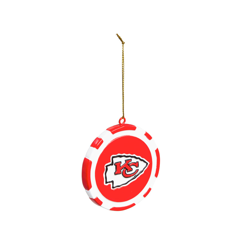 Game Chip Ornament, Kansas City Chiefs,3ot3815pc