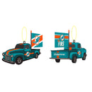 Miami Dolphins Mini Tabletop Rally Truck