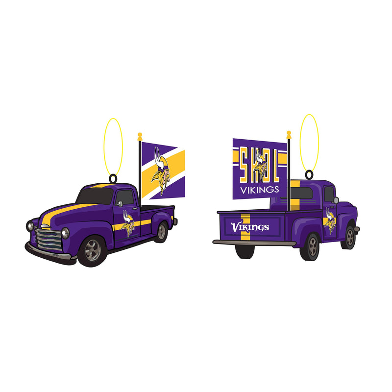 Minnesota Vikings Mini Tabletop Rally Truck