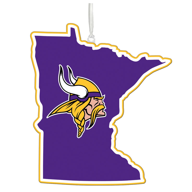 Minnesota Vikings, State Ornament,3ot3817state