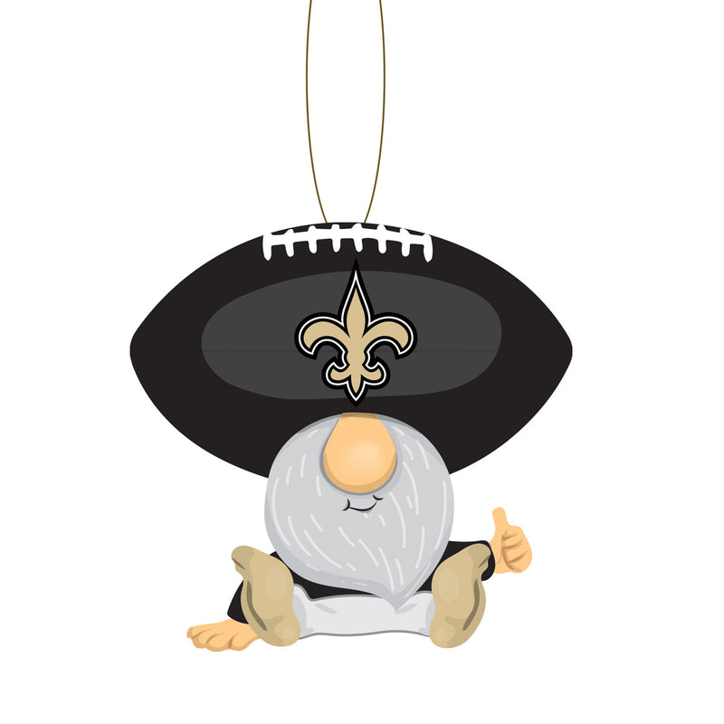 New Orleans Saints, Gnome Fan Orn, 2 Asst.,3ot3819gfo