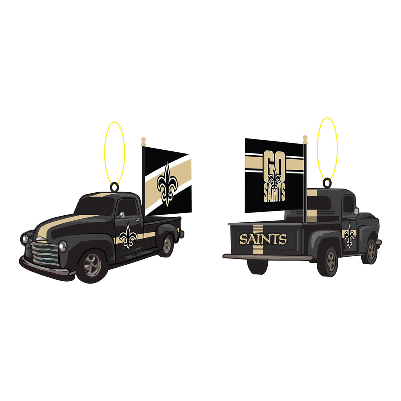 New Orleans Saints Mini Tabletop Rally Truck