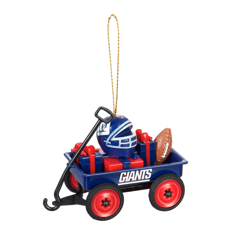 Team Wagon Ornament, New York Giants,3ot3820wgn