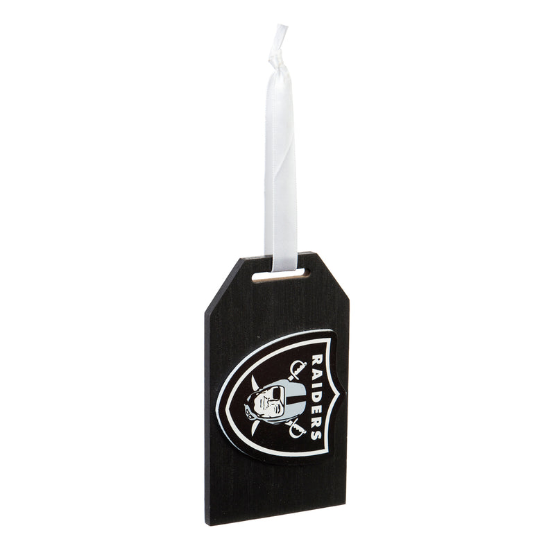 Oakland Raiders,Gift Tag Ornament,3ot3822gt