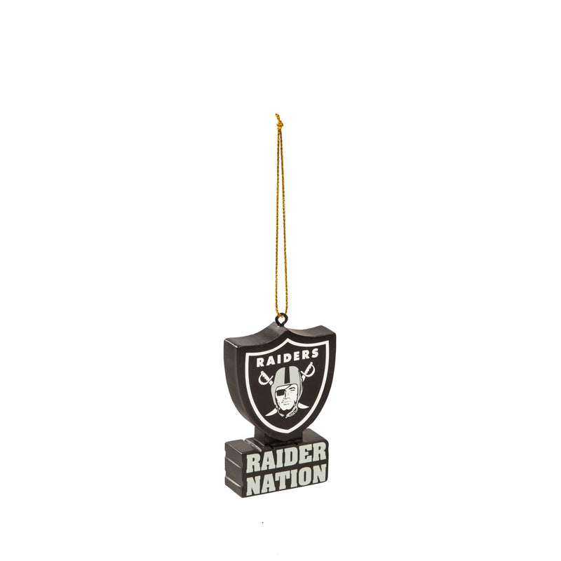 Las Vegas Raiders, Mascot Statue Orn,3ot3822ms