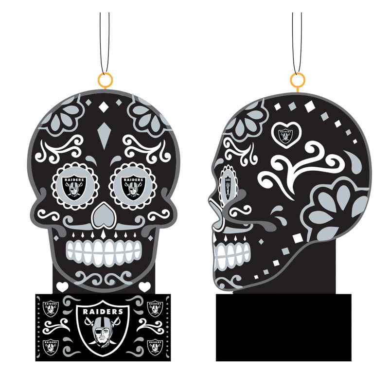 Las Vegas Raiders, Sugar Skull Orn, BLACK