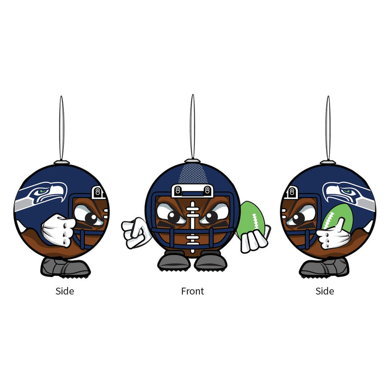 Seattle Seahawks, Ball Head Ornament,3ot3827bh