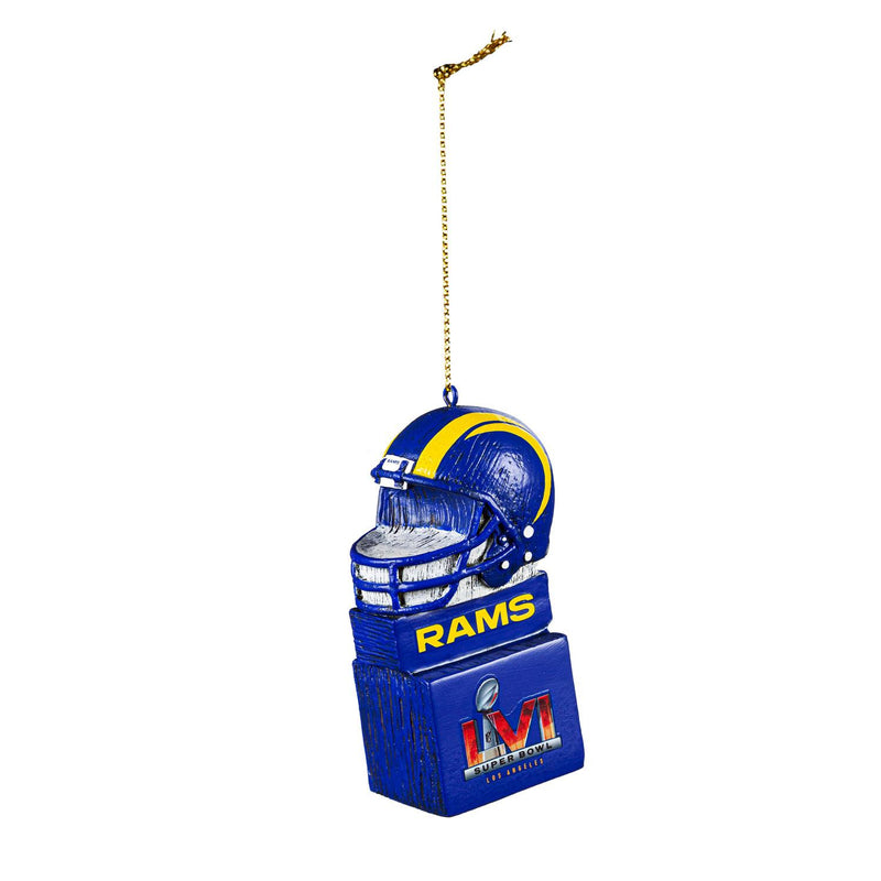 Super Bowl 56, LA Rams Mascot Ornament
