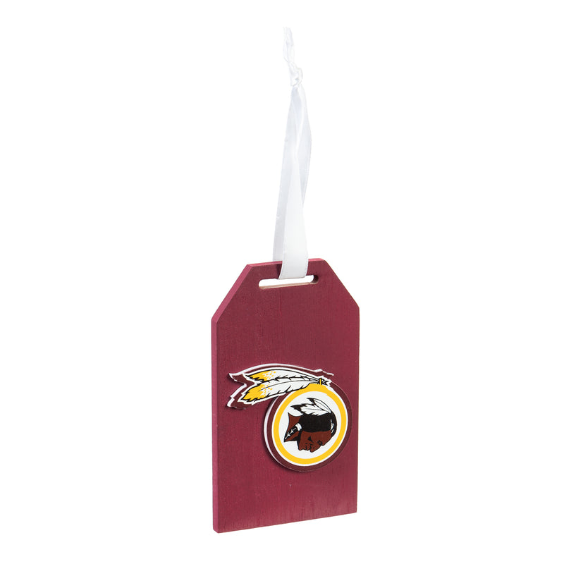 Washington Redskins,Gift Tag Ornament,3ot3831gt