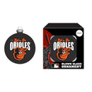 Baltimore Orioles Blown Glass Ornament
