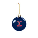 Boston Red Sox Blown Glass Ornament