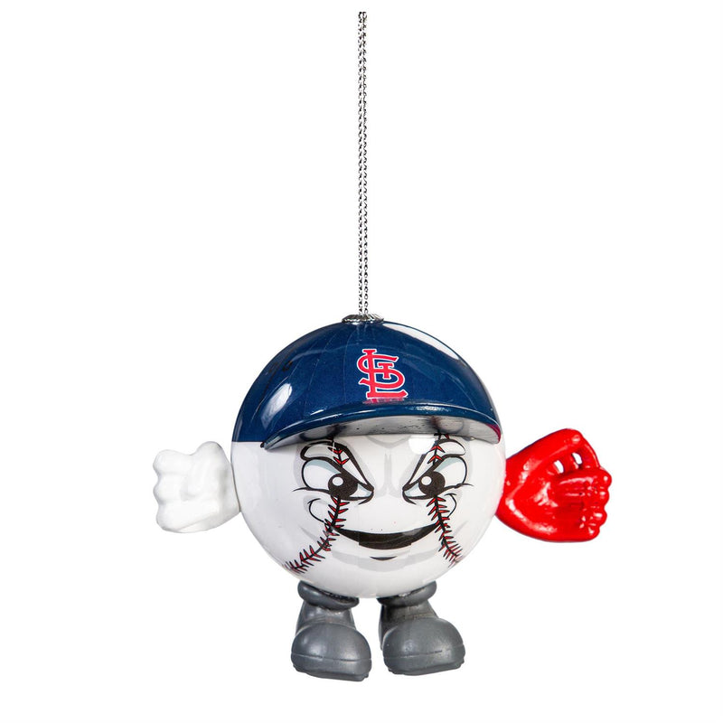 St Louis Cardinals Ball Head Ornament