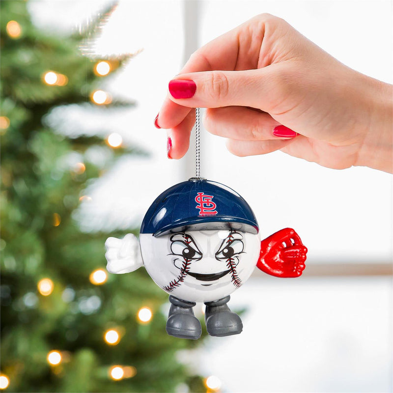 St Louis Cardinals Ball Head Ornament