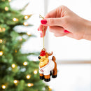 St Louis Cardinals Reindeer Player Ornament