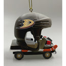 Anaheim Ducks, Field Car Ornament,3ot4350car