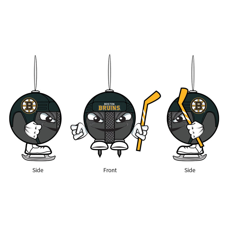 Boston Bruins, Ball Head Ornament,3ot4351bh