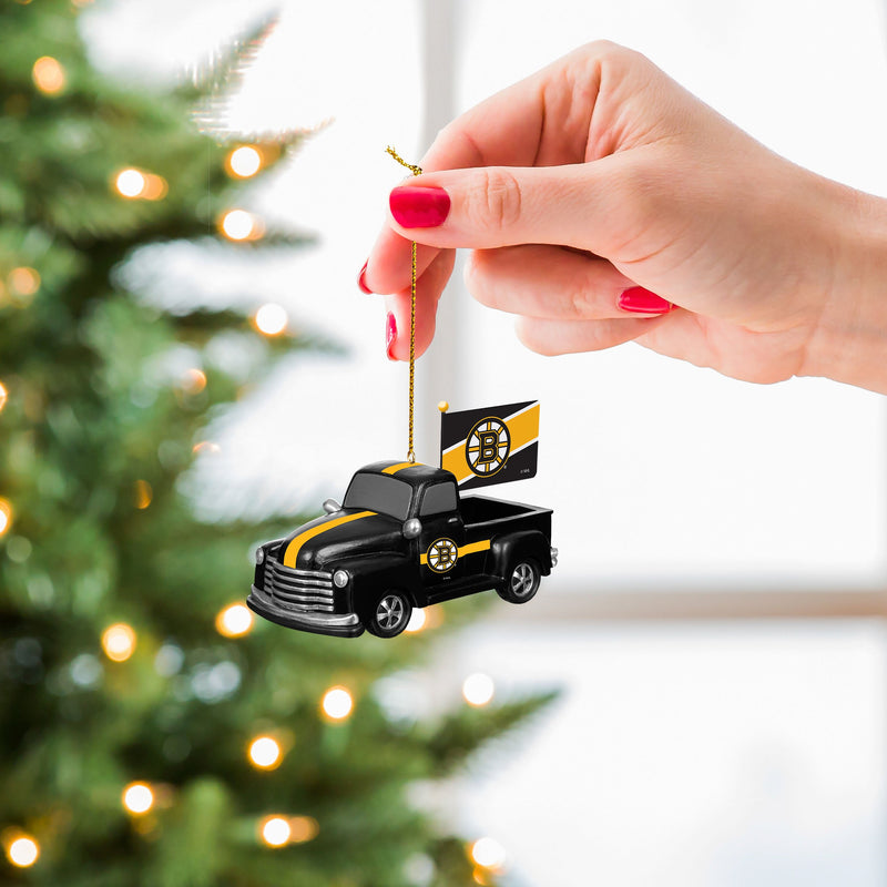 Boston Bruins Rally Truck Ornament