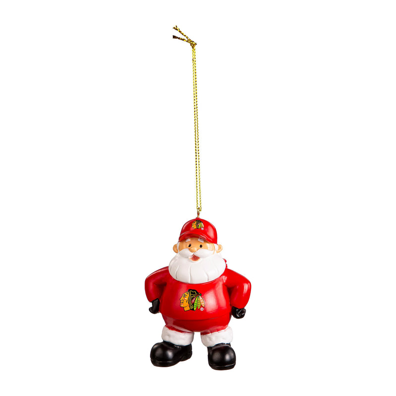 Coach Santa Ornament, Chicago Blackhawks,3ot4355cso