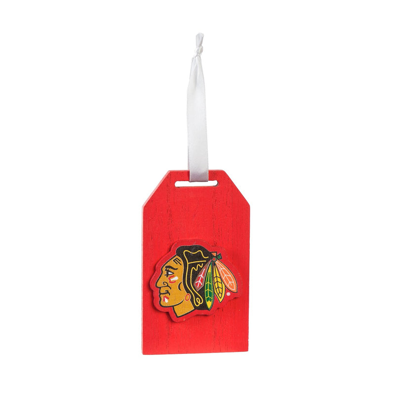 Chicago Blackhawks,Gift Tag Ornament,3ot4355gt