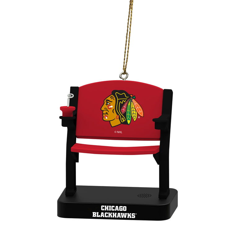 Stadium Seat Ornament, Chicago Blackhawks,3ot4355stad