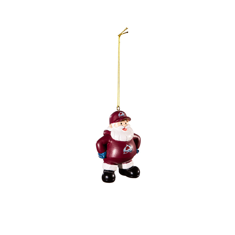 Coach Santa Ornament, Colorado Avalanche,3ot4356cso