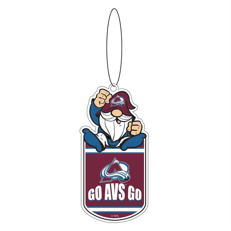 Colorado Avalanche Gift Tag Ornament, Gnome Fan