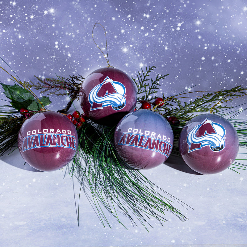 12pc Ornament Set, Colorado Avalanche,3ot4356os12