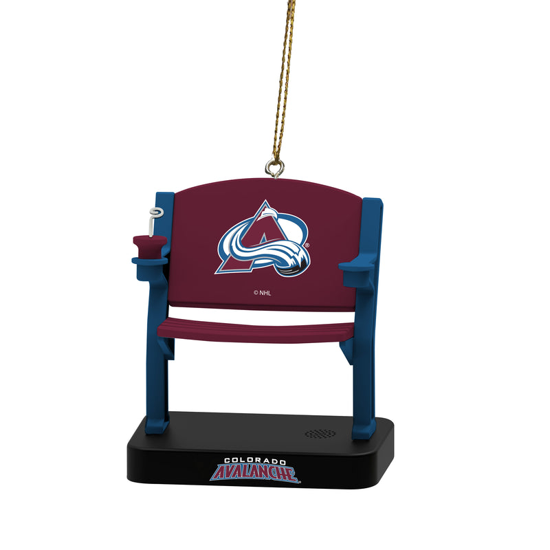 Stadium Seat Ornament, Colorado Avalanche,3ot4356stad