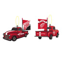 Detroit Red Wings Rally Truck Ornament