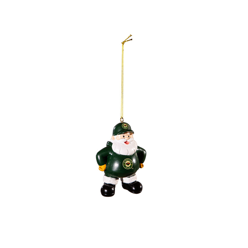 Coach Santa Ornament, Minnesota Wild,3ot4363cso