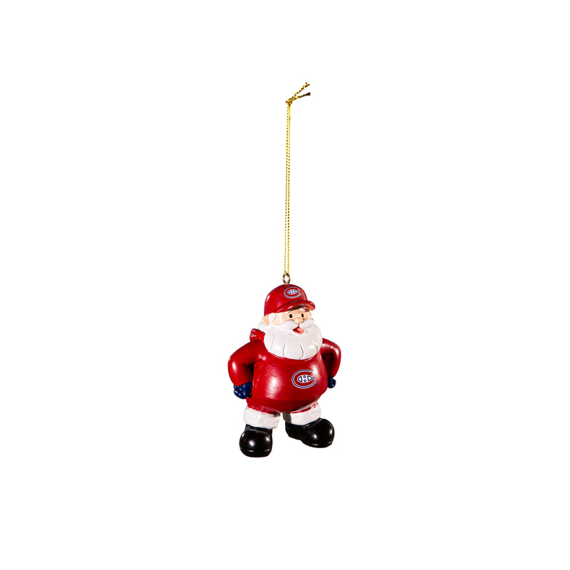 Coach Santa Ornament, Montreal Canadiens,3ot4364cso