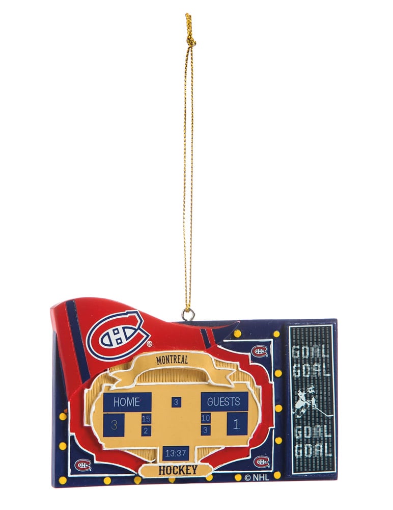 Scoreboard Ornament, Montreal Canadiens,3ot4364scr