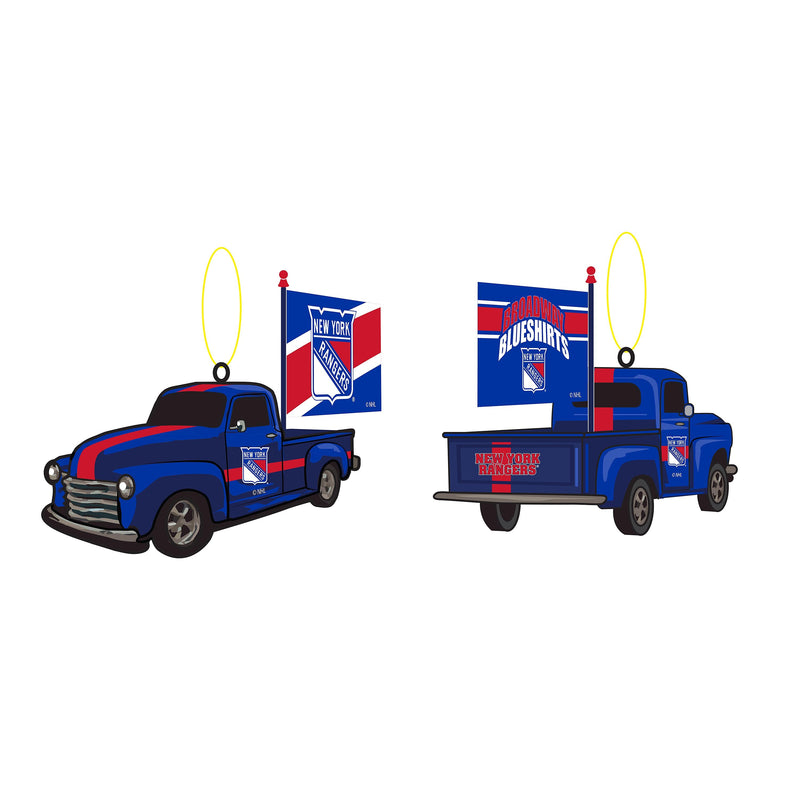 New York Rangers Rally Truck Ornament