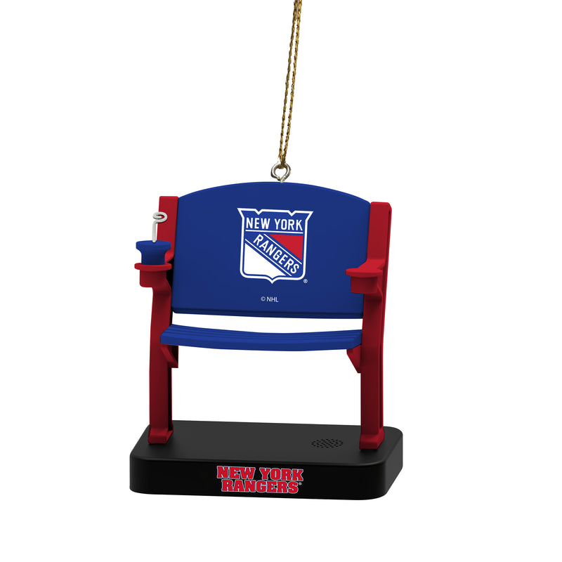 Stadium Seat Ornament, New York Rangers,3ot4368stad