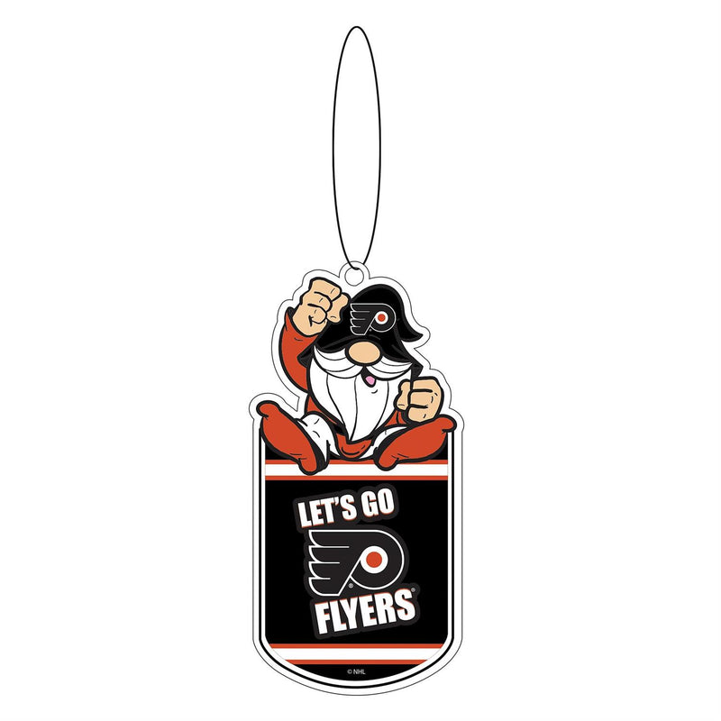 Philadelphia Flyers Gift Tag Ornament, Gnome Fan