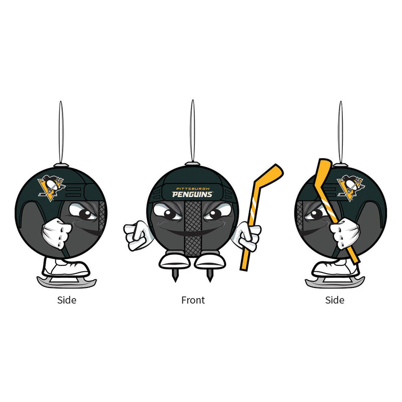 Pittsburgh Penguins, Ball Head Ornament