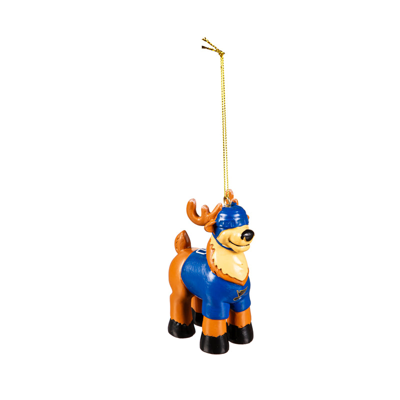 Reindeer Player Ornament, St. Louis Blues,3ot4374rpo