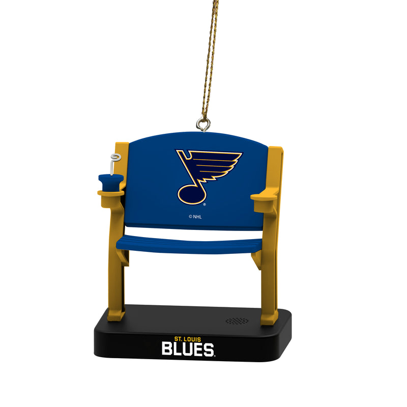 Stadium Seat Ornament, St. Louis Blues,3ot4374stad