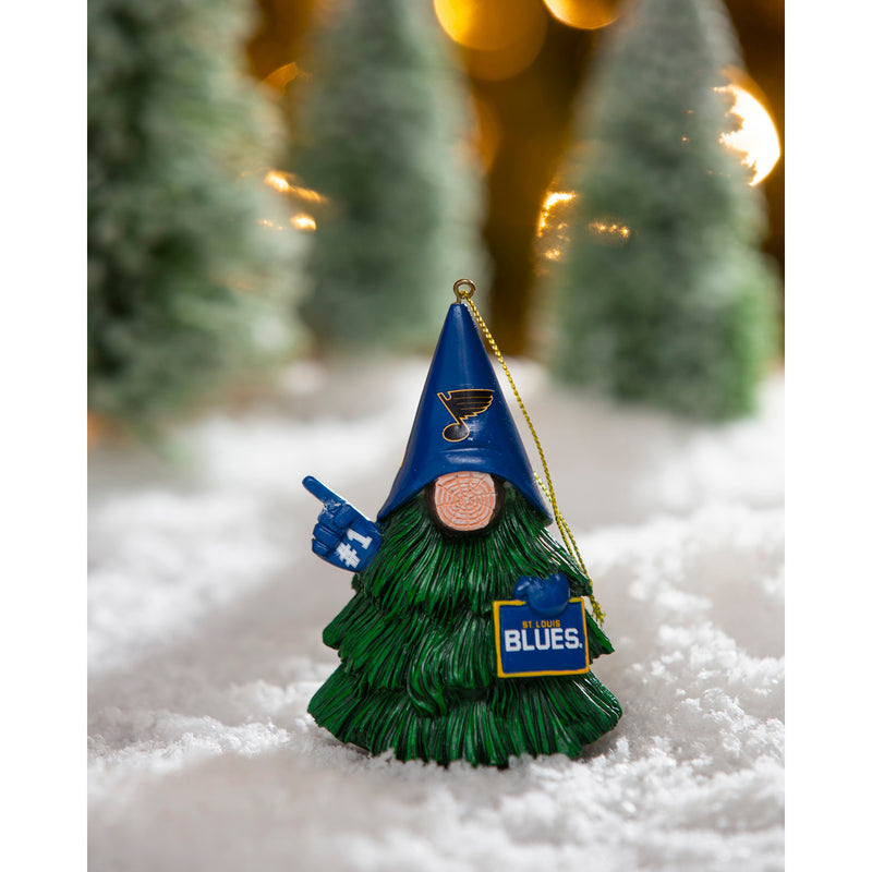 St Louis Blues, Tree Character Orn,3ot4374tco