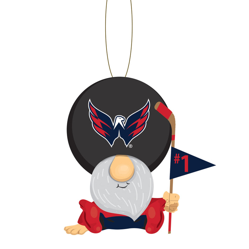 Washington Capitals, Gnome Fan Orn, 2 Asst.,3ot4378gfo