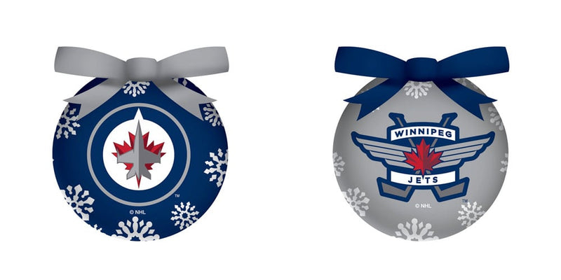 LED Boxed Ornament Set of 6, Winnipeg Jets,3ot4379