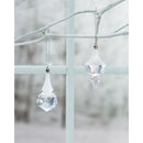 Acrylic Teardrop Ornament, 2 Asst