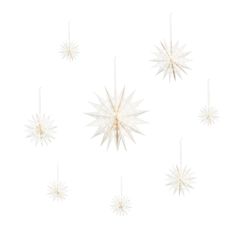 Paper Snowflake Hanging Décor Set,3ot828