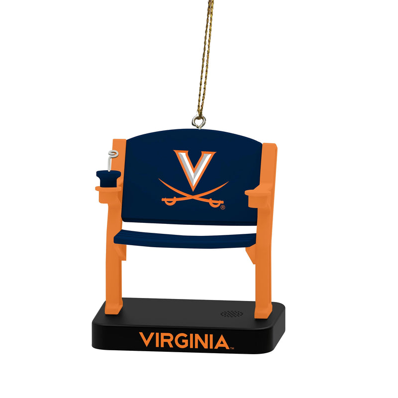 Stadium Seat Ornament, University of Virginia,3ot901stad