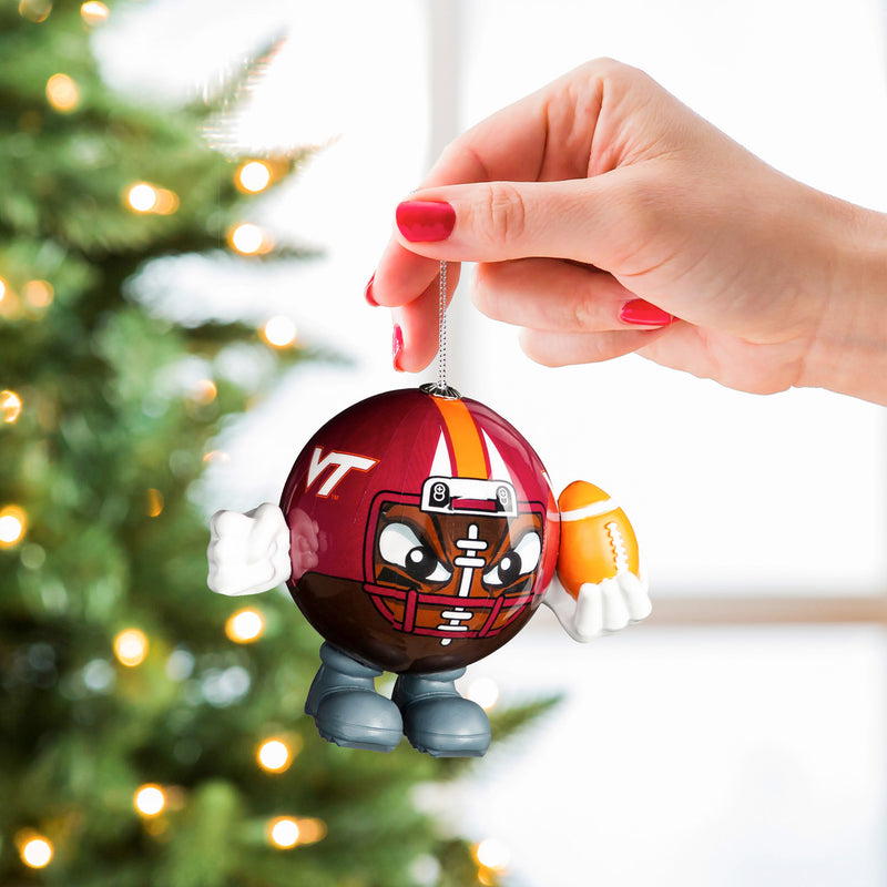 Virginia Tech, Ball Head Ornament,3ot903bh