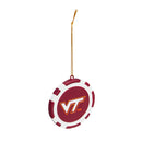 Game Chip Ornament, Virginia Tech,3ot903pc