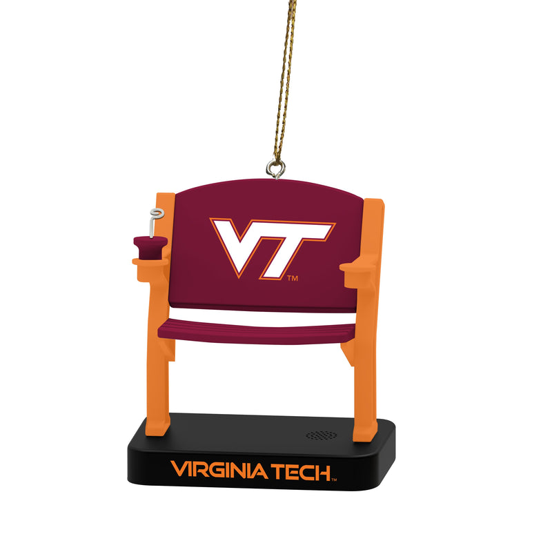 Stadium Seat Ornament, Virginia Tech,3ot903stad