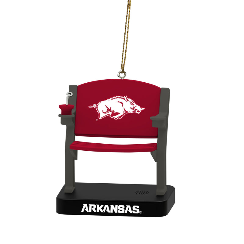 Stadium Seat Ornament, University of Arkansas,3ot911stad