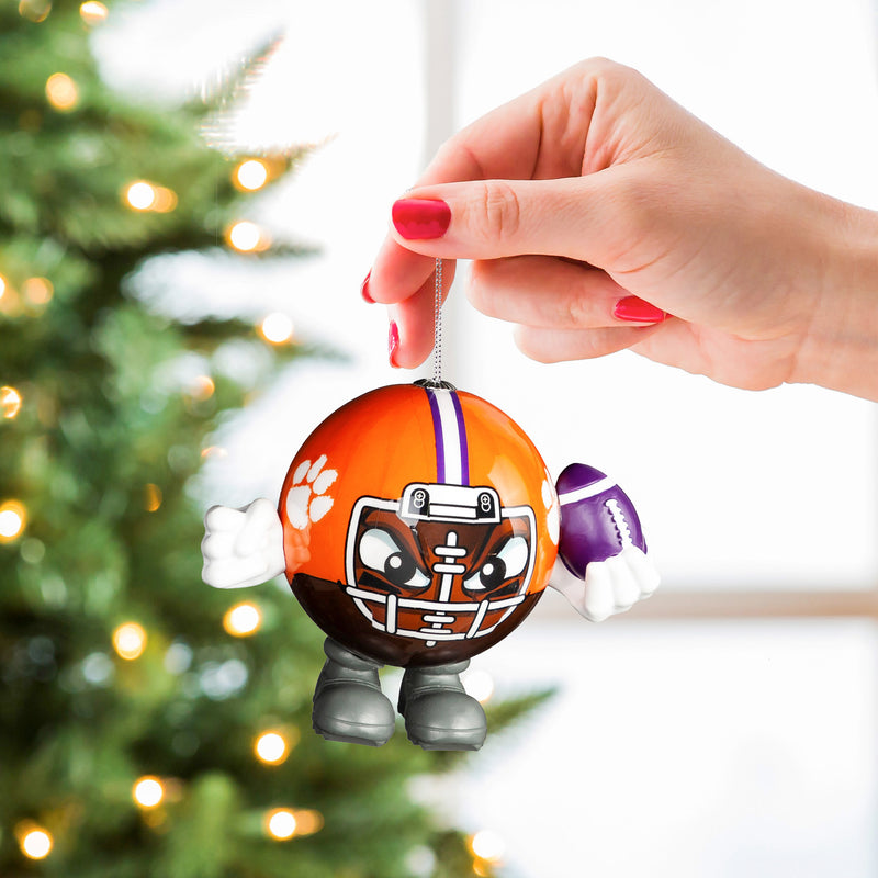 Clemson University, Ball Head Ornament,3ot912bh